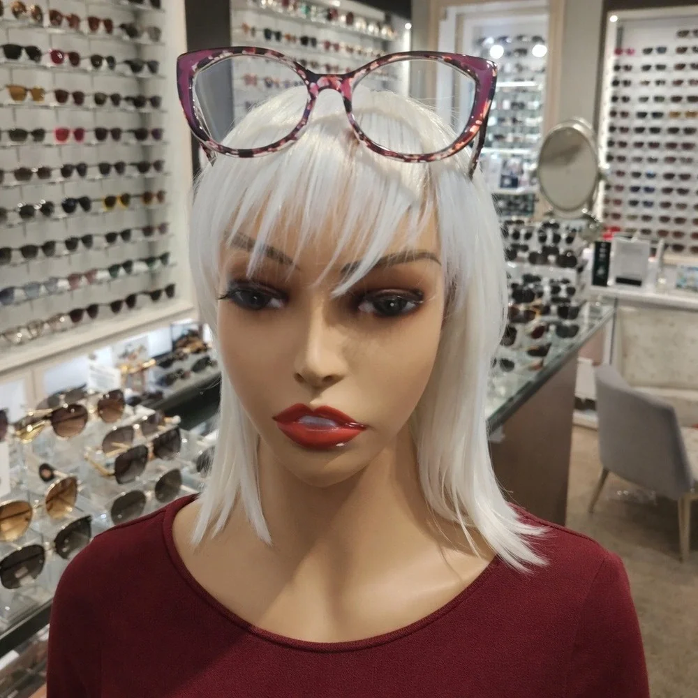 Womens Oversized Cat Eye‎ Glasses Pink Purple Tortoise Shell Fashion Eyewear